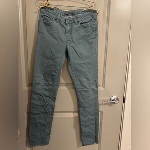 Prana Women's Teal Straight Leg Jeans